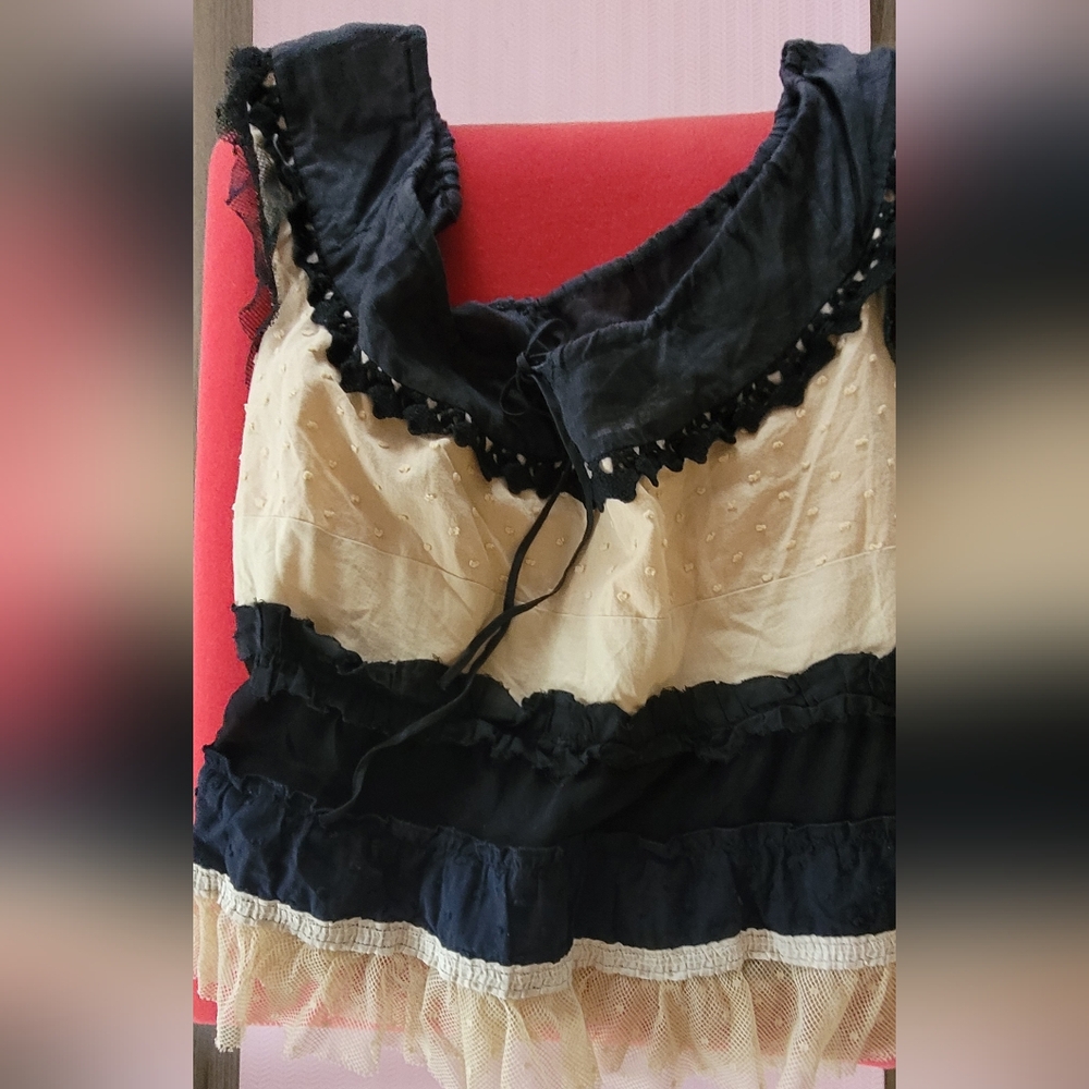 Moschino Cheap And Chic Ruffle Top